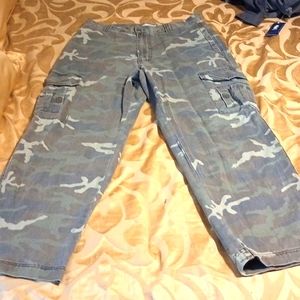 Mens Camouflage pants 34x32